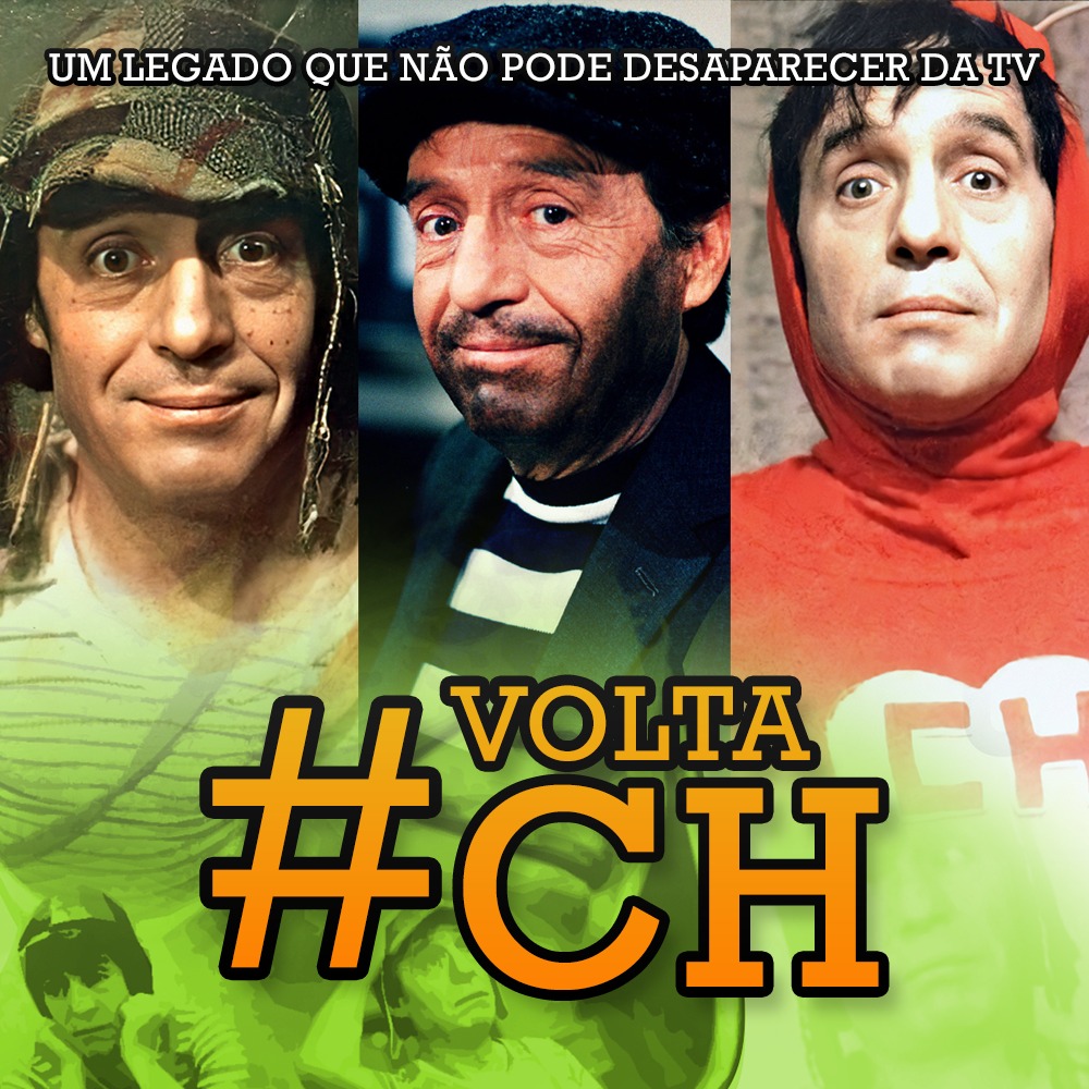 Chaves e Chapolin deixaram ontem o SBT! Assine nossa petição pela volta das séries à televisão! #VoltaCH: bit.ly/VoltaCH
