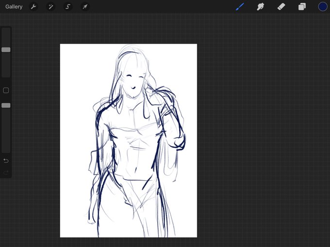 Also before i dive back into umbrella academy i forgot i wanted to draw xichen in some lingerie so i just quickly sketched out a pose jdjdjdkd 