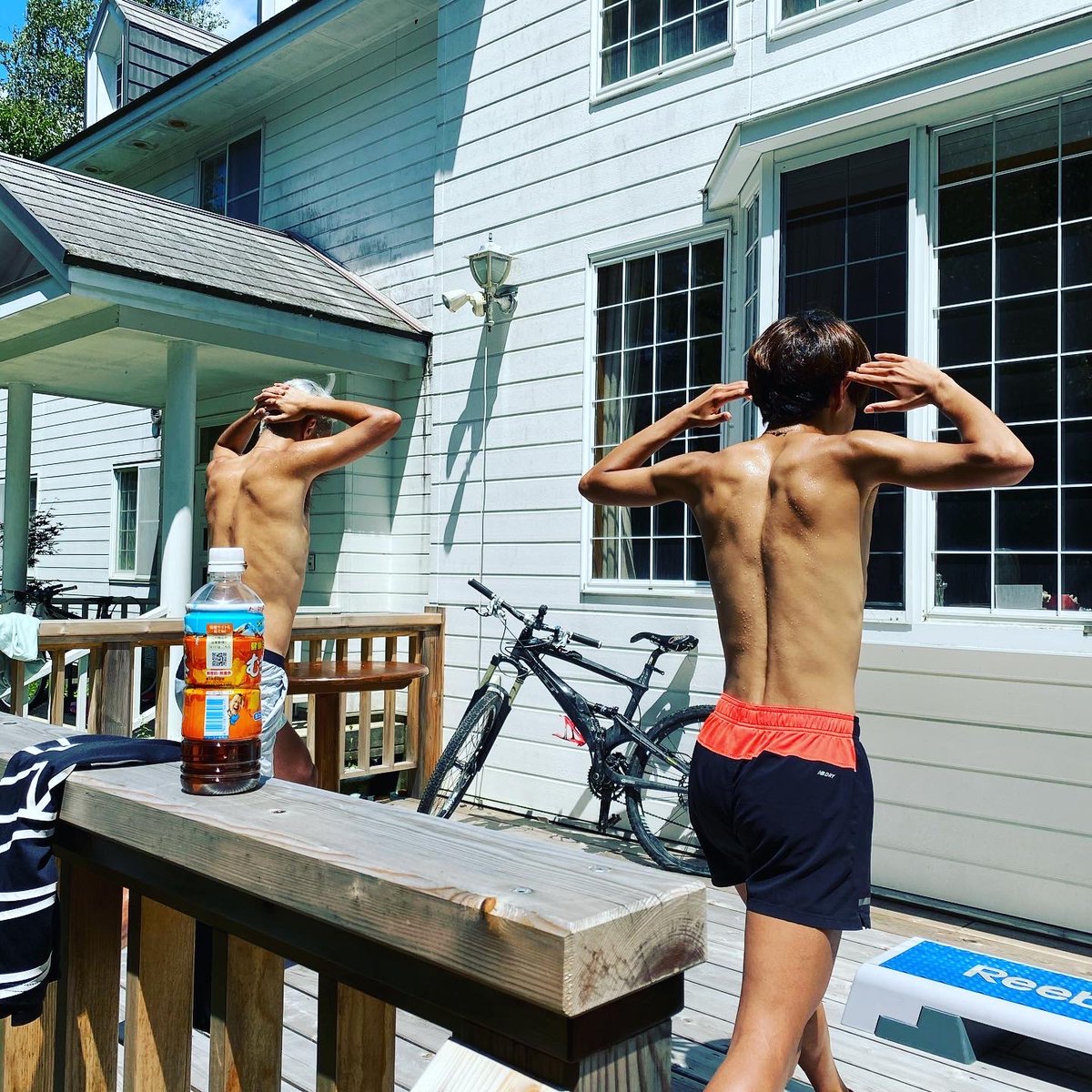 中野ジェームズ修一 Twitter वर 合宿帯同 神野大地 フィジカルトレーニング レイヤートレーニング