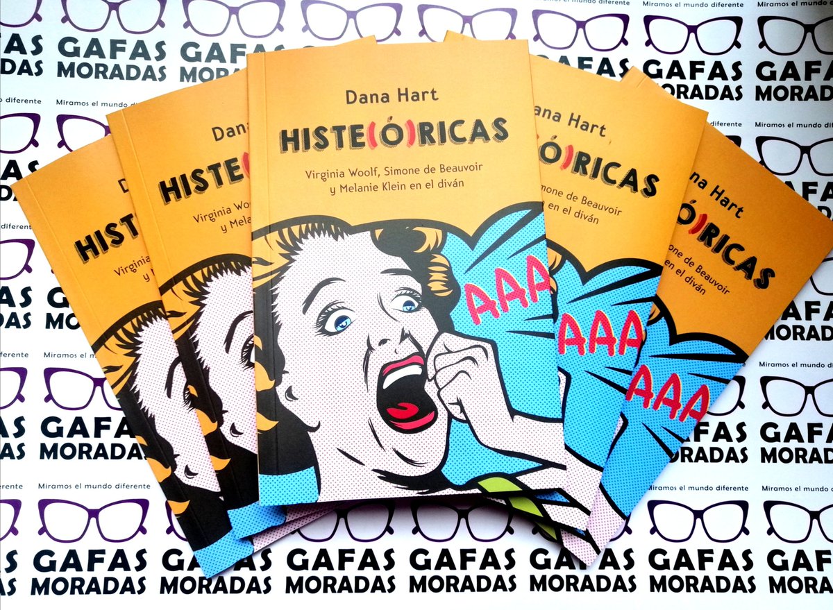EdGafasMoradas's tweet photo. Llegó de imprenta nuestra primera publicación: "Histe(ó)ricas", de Dana Hart. 📚💜 https://t.co/ex9J1egZha
