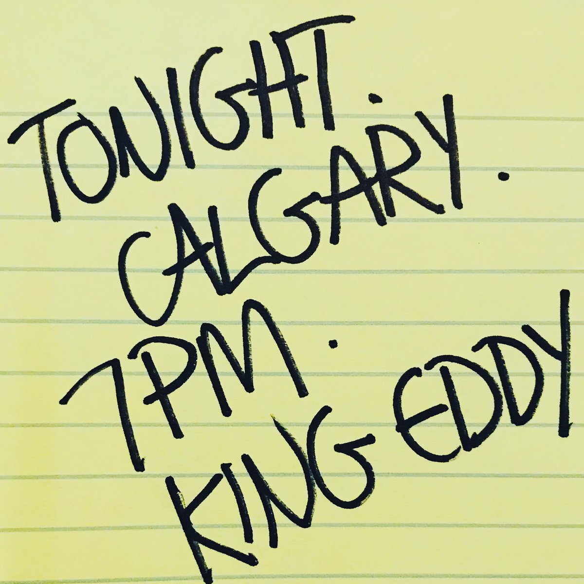 Yeah man. Officially show #1 on the “Lonesome Stretch Of Highway” tour. 
Tonight at 7pm at the King Eddy in Calgary. All ages!!! But wait! There’s more! The show will also be streaming over on the <a href="/KingEddyYYC/">The King Eddy</a> page. Yeah buddy. Keep yer powder dry. Mike
