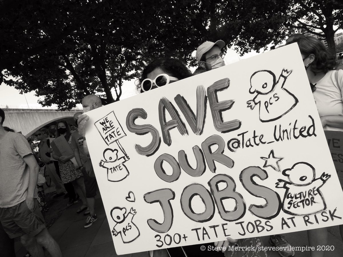 stevesevilempir's tweet photo. Culture Workers against cuts. PCS, UNITE and Bp or not Bp protest against pandemic job cuts in the theatre industry. Southbank, London, 01/08/2020. #bpornotbp #unite #pcs #nationaltheatre #jobless #pandemic #lockdown #OLYMPUS #eyeem @stevesevilempir https://t.co/1OT3773H7J
