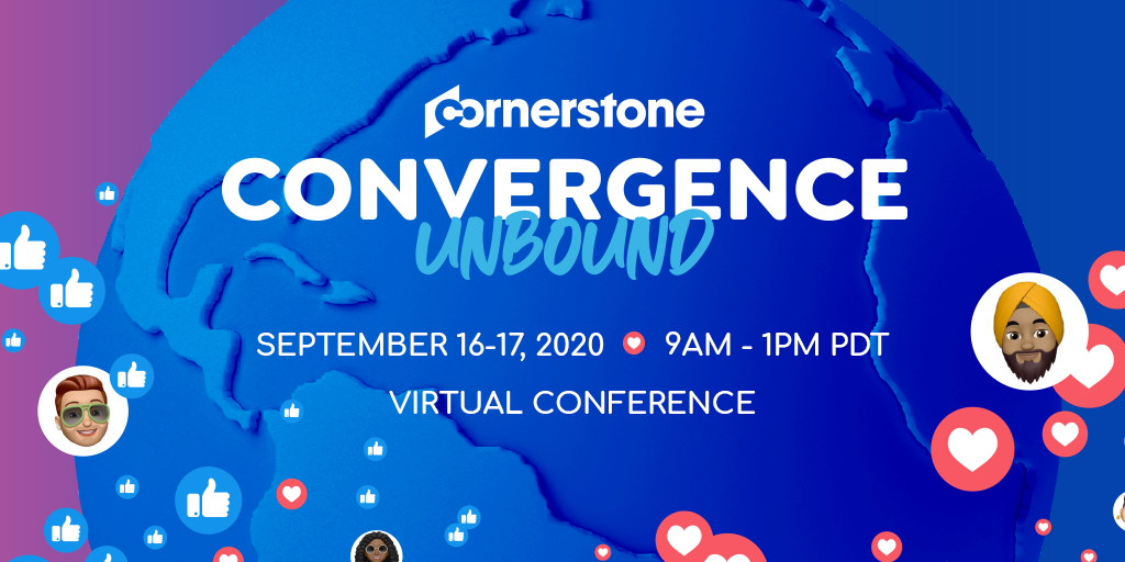 CsodConvergence's tweet photo. Registration for our first-ever global Convergence is now open! Join us Sep. 16-17, and connect with the brightest minds in the HR industry at the all-new, all-virtual, all-free Cornerstone Convergence! #CSODConf20 Save your spot today:
https://t.co/OqDLjxXjpC https://t.co/zPl4e9h7CH