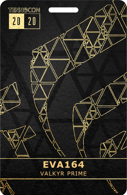 VarganovaLena's tweet photo. I’m ready for #Warframe's #TennoCon2020! https://t.co/yDG6OIpHYc https://t.co/32VNFAquLU
