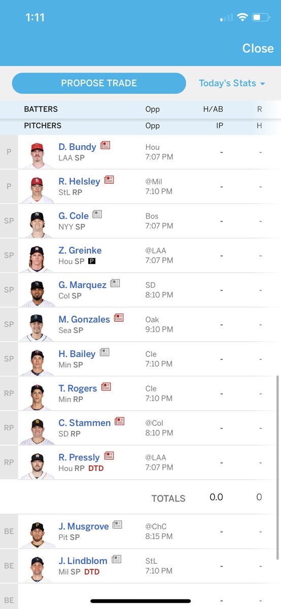 ADKFantasy's tweet photo. Up 1st we have the reigning champion DEEV. Who again continues his dominance leading the pack at the early point of the season with a power packed lineup and a very solid staff. Does his dominance continue? Or will he eventually slow down? Stay Tuned. https://t.co/OFAmnI8PX6
