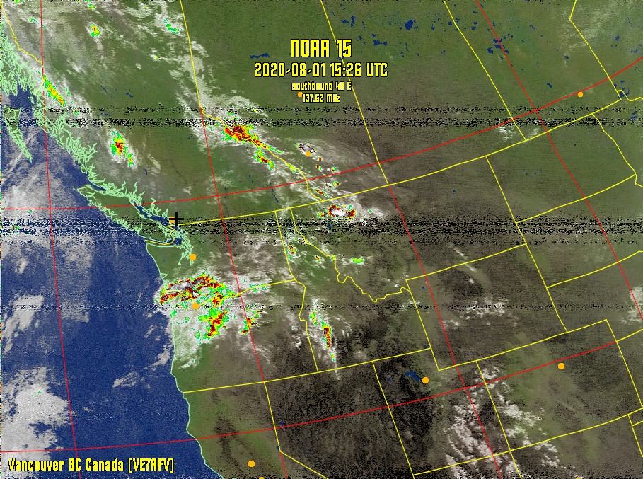 PeterVogel's tweet photo. NOAA-15 from this morning around 8:30 AM PDT over #Vancouver. Some beautiful cirrus clouds around the area. #BCdayweekend
@KasiaBodurka @KMacTWN https://t.co/ljWeXWzsAQ