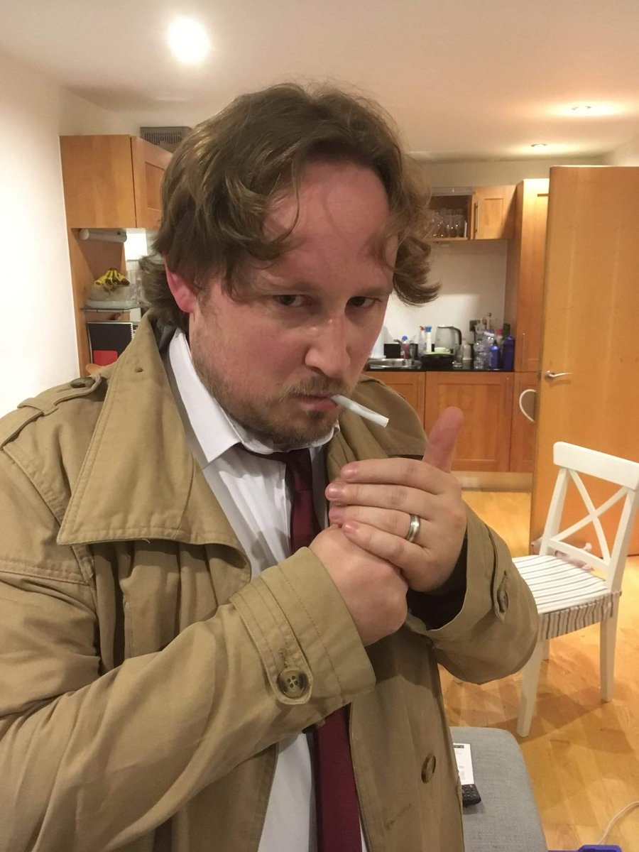 I feel like this revelation makes my Constantine cosplay a *little* more authentic