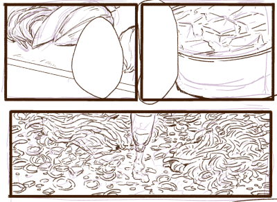 ナの漫画を描いているんですが飯の作画コストが… 