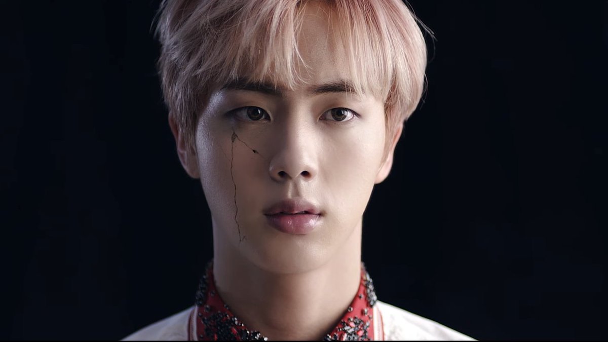  WHAT HAPPENS WHEN SEOKJIN FAILS TO SAVE SOMEONE IN A LOOP?A: THINGS START TO CRACK!Only Seokjin hears, sees, and feels these cracks. You can see these cracks everywhere, especially Blood, Sweat and Tears MV (both KOR and JPN ver) and SAVE ME webtoon and more.