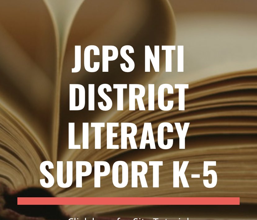 TaraSch76's tweet photo. JCPS NTI Literacy site! Check this site out, if you haven’t yet. There are resources for teaching Guided Reading, Shared Reading (including ESL/ELL resources) and Word Study. https://t.co/aayW5a3pvv https://t.co/WgxsSMUHQb