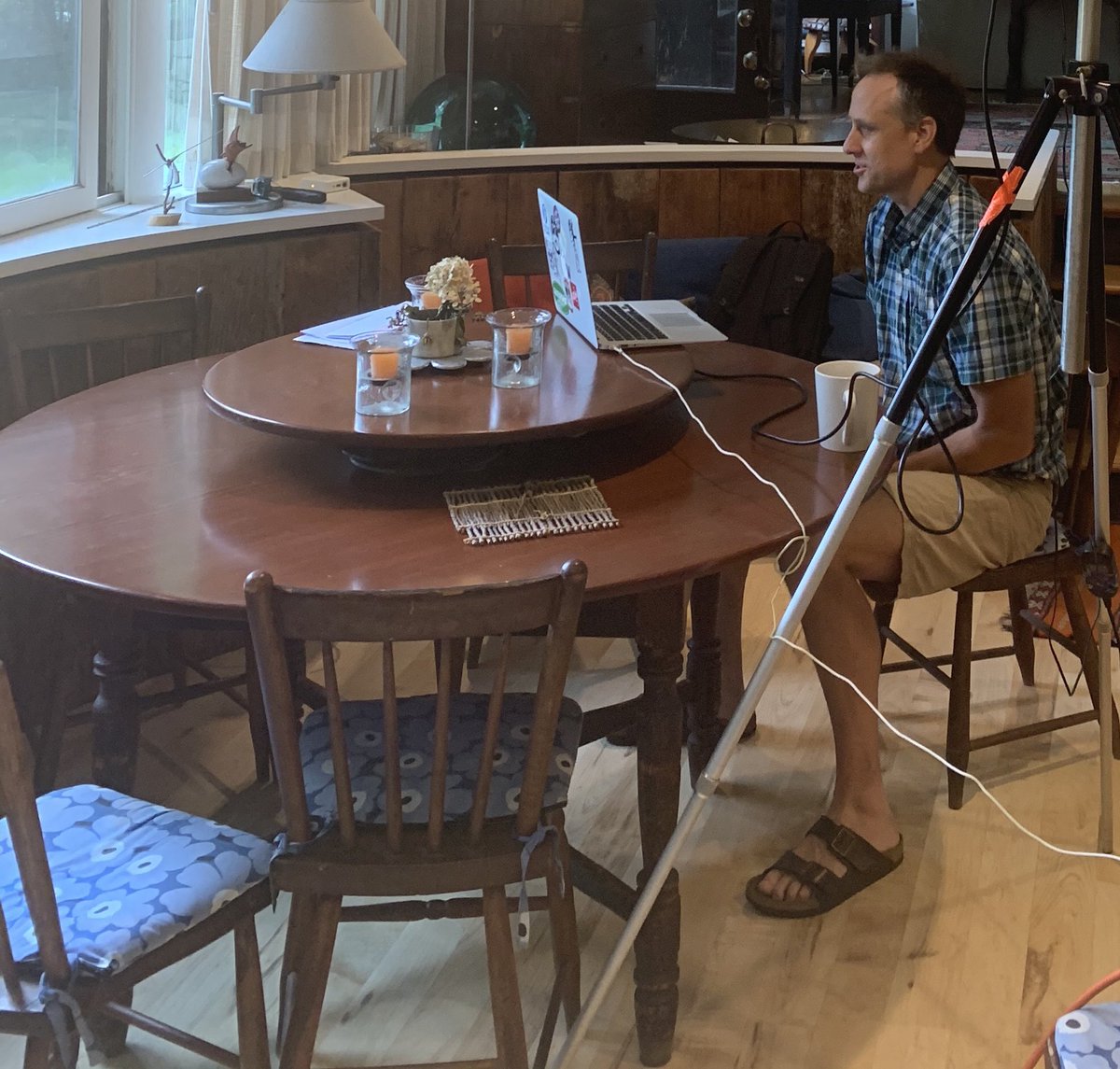 Today <a href="/JaneEsselstyn/">Jane Esselstyn, RN</a> was doing a virtual workshop with <a href="/CLE_State/">Cleveland State University</a> through our speakers bureau. Check out our website for more details.