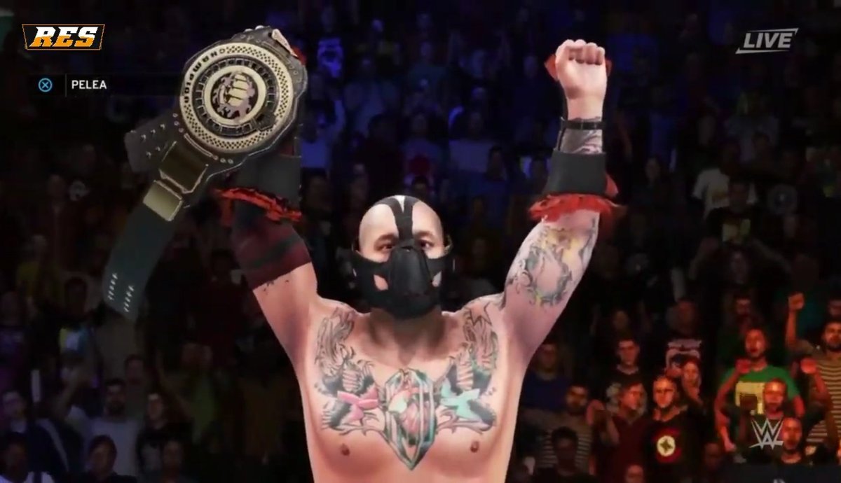 ResEfed_3_0's tweet photo. TENEMOS NUEVO CAMPEÓN HARDCORE, Baron Corbin se impuso a sus tres rivales y se hizo con el título que nunca perdió, ¡enhorabuena!

#SummerSlam https://t.co/KqHPhwd0c1