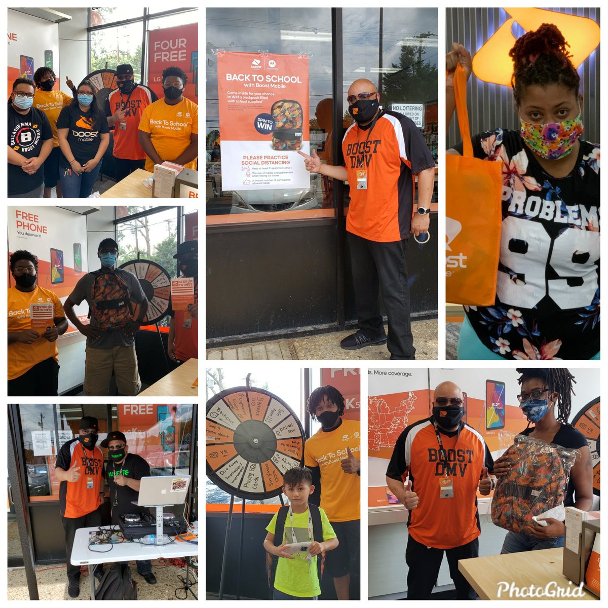 dollabilldmv's tweet photo. Boost Mobile Back to School Supplies Giveaway!! Allied Communications 6285 Oxon Hill Road, we're here until 7pm!! Come Spin the Wheel for some great prizes! #BoostDISHingDeals #topatlanticsquad #BOOSTDMV #Boostlocalmarketing π₯π₯π₯π―π― @BoostAJP @HMDISHingBoost @boostwmd https://t.co/v23ueAhYsG