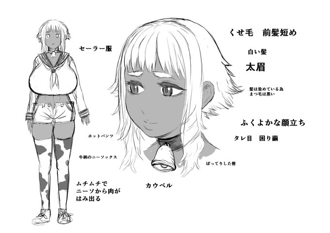 現在連載中の七人のママ。七人とも既にキャラは出来ていますが没になったママも。好きな要素を詰め込みまくった結果今作の世界観に合わず。残念!もう一人の没キャラ学ランスカートのキャラとペアで出る予定でした。 