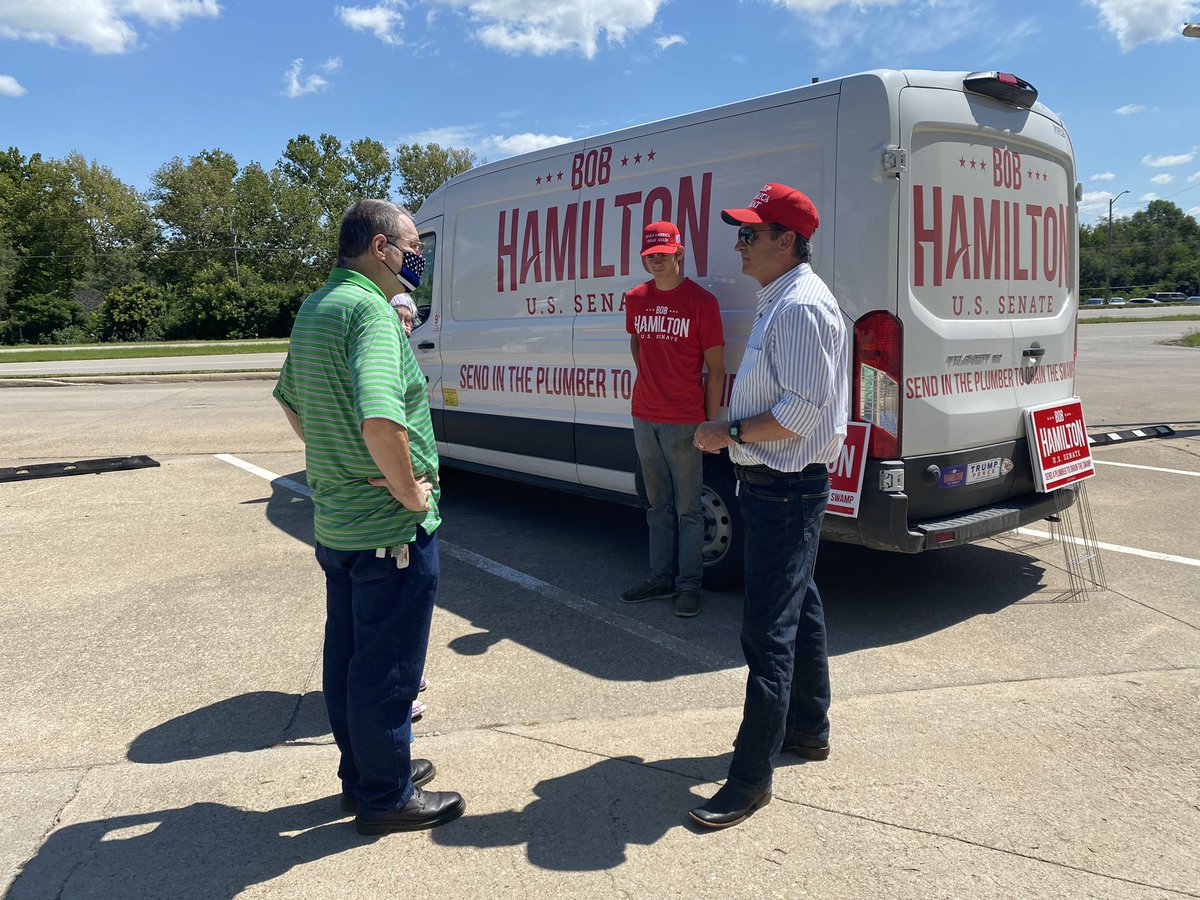HamiltonforKS's tweet photo. Great discussion with great Republicans in Manhattan today! We’re going to Keep America Great and send in a plumber to drain the swamp! https://t.co/yFelW3xjrU