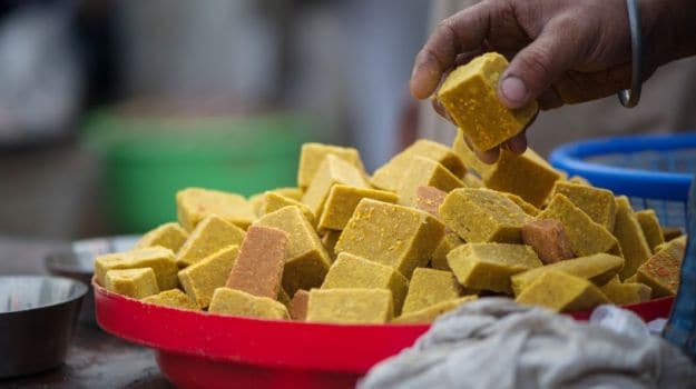 mysore pak. this. see this: GOD OF SWEETS WORSHIP IT BOW TO IT WAIT FOR IT TO MELT INTO YOUR MOUTH AND TAKE U TO HEAVEN OK THIS IS MY FAVOURITE THING ON THIS ENTIRE PLANET I LOVE IT