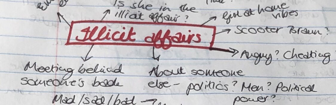 This is also quite a trash theory, we didn’t believe that she was in the illicit affair so thought it could be a metaphorical affair or that it was from the perspective of someone else. 7/10 for effort, no onomatopoeia so that’s a shame.  @taylorswift13  @taylornation13  #folklore  