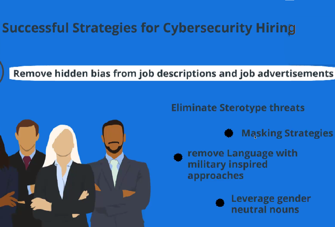 AnnyAllerton's tweet photo. The best strategies are the ones right in front of your face, don't think that you have to look outside your organization βΆοΈπ₯βοΈ Karen Jensen, @SaabyConsulting #SANSWiC #WomenInSecurity #WomenInTech #PressForProgress
https://t.co/cEKjuol5Ry https://t.co/qIF5KomXhy