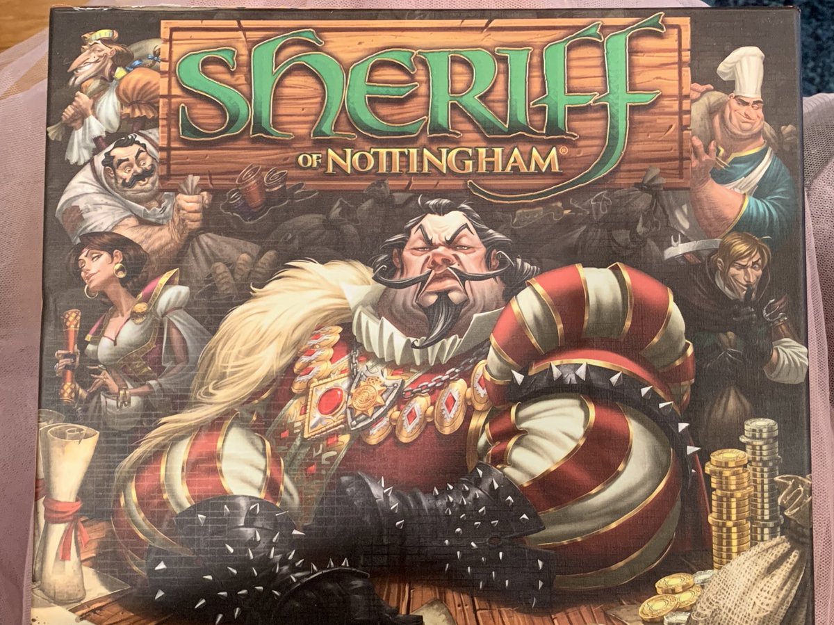SHERIFF OF NOTTINGHAM!!! Lie to your friends! Snuggle contraband into the city! I frickin love this game, 5/5
