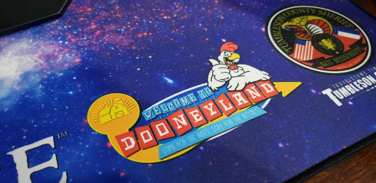 Nate here.  Huge thanks to <a href="/InkedGaming/">Inked Gaming</a> who did a fantastic job on my new deskpad.  Photos don't do it justice.  Check them out at InkedGaming.com!

#Minionworks
#InkedGaming