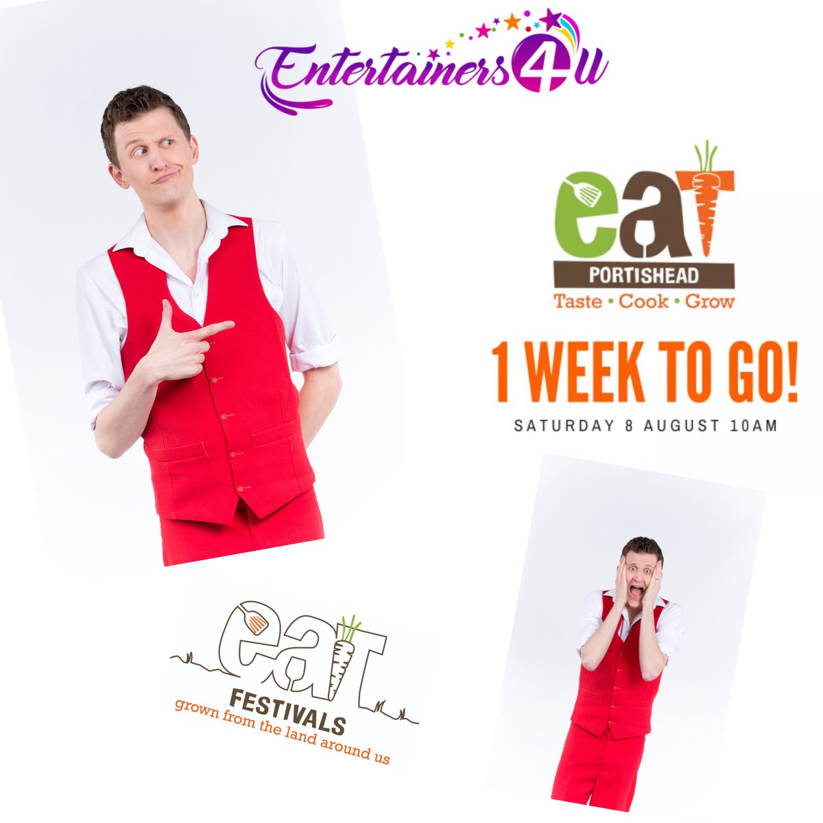 Can you believe it's just 1 week to go Untill the <a href="/EatFestivals/">eatFestivals</a> return! #Portishead <a href="/Portishead_Town/">Portishead Somerset</a> <a href="/DamianPatton/">Damian Patton</a>