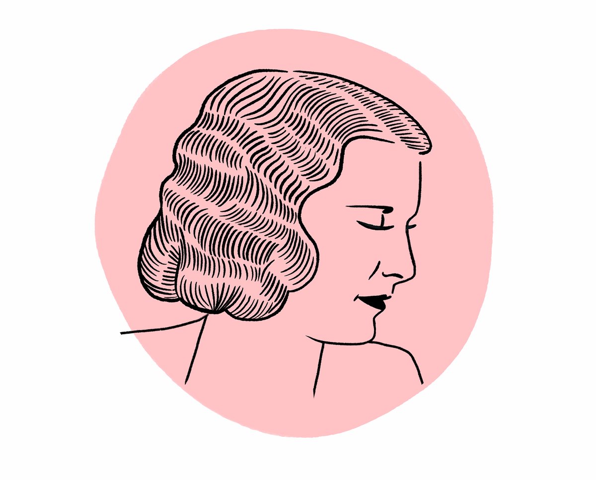My illustration of Barbara Stanwyck, featured today on  @TCM during their Summer Under the Stars salute!