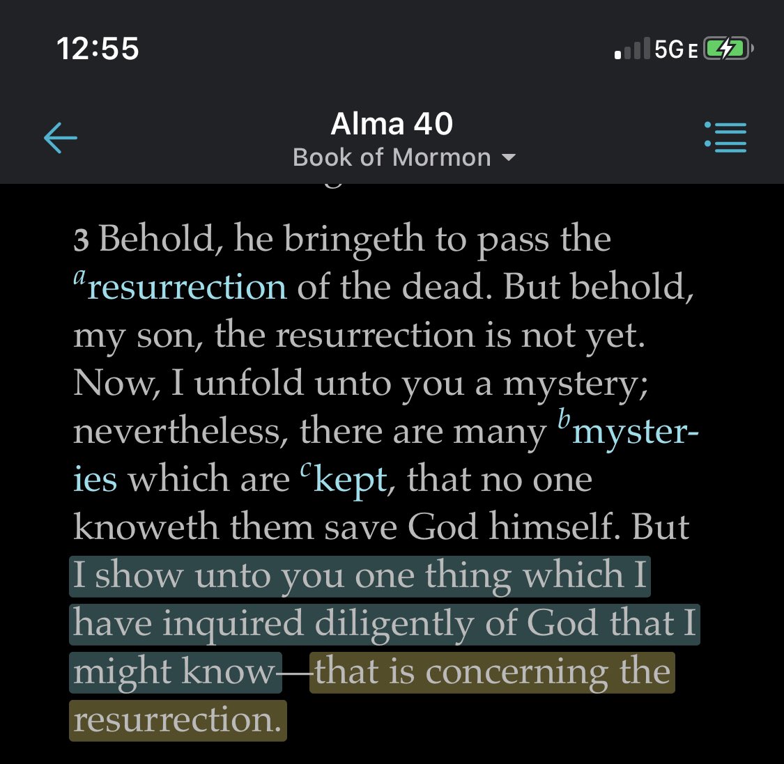 These experiences prompted both men to seek greater light and knowledge regarding the condition of those souls. Alma tells his of his diligent inquiry to further understand the mysteries of God regarding the resurrection of the dead.  #DezNat