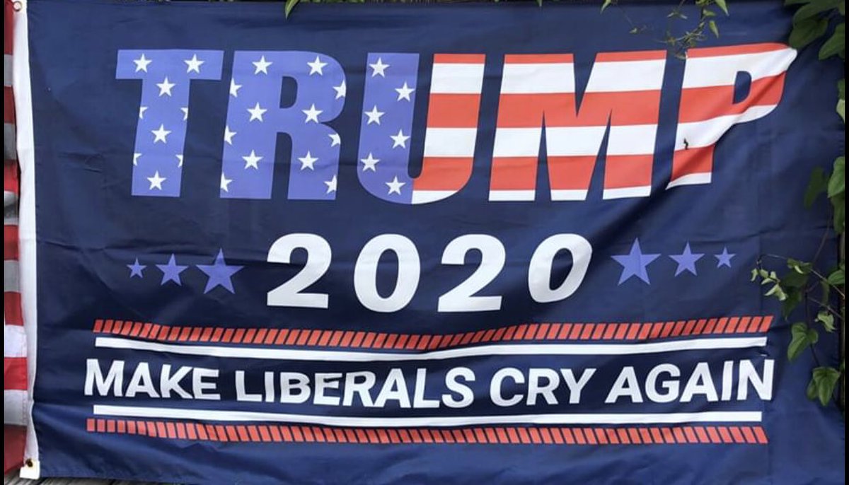 Tbell00's tweet photo. #trumpflags #Trump2020 #flags #selling pm me for info  I also have other merchandise   Please don’t send me hate messages just scroll on https://t.co/zCYMCTtWdd