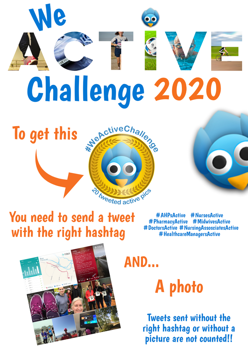 The winning Tweet formula for WeActiveChallenge is:

The correct hashtag "#NursesActive"  + a photo 

All other Tweets are null and void !