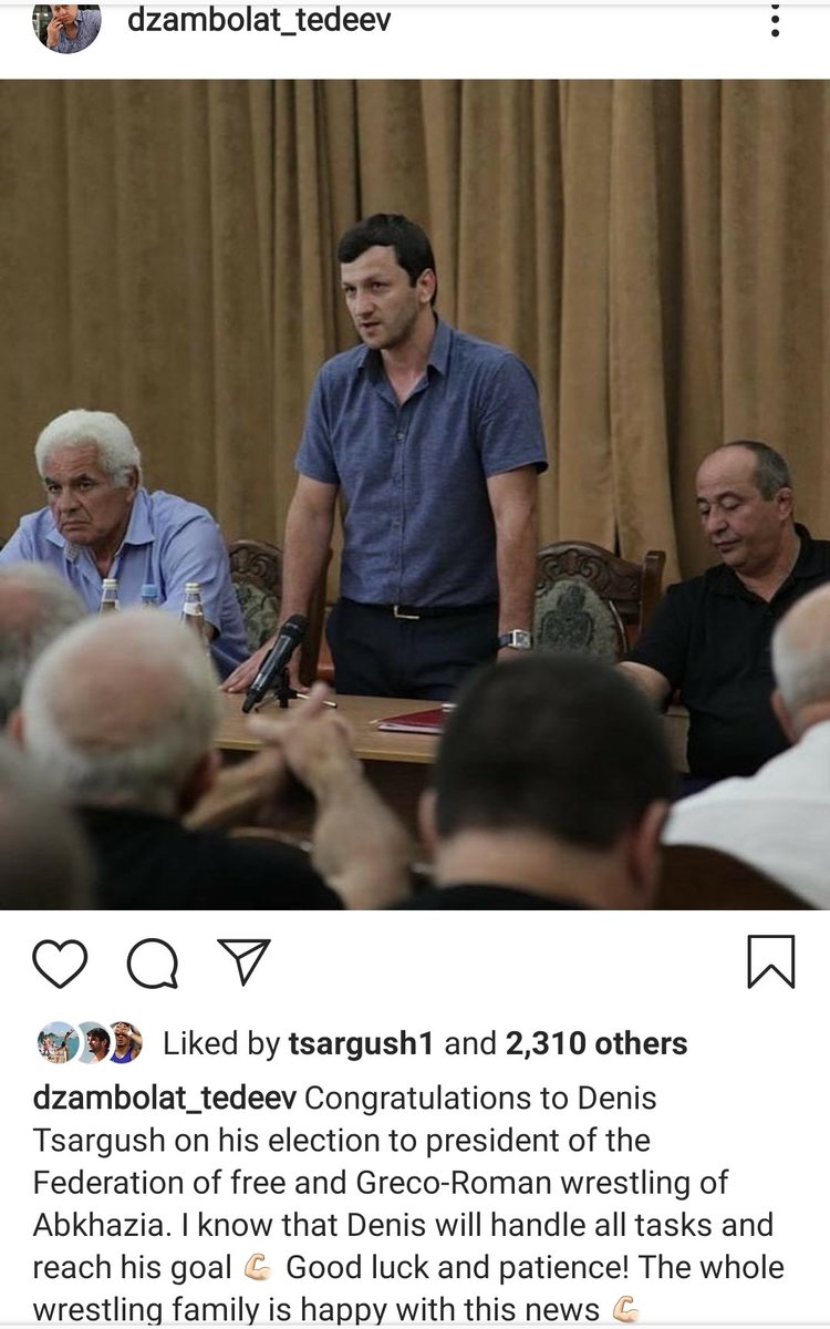 SpeyWrestle's tweet photo. Denis Tsargush is elected president of the Abkhazian Wrestling Federation. Though Abkhazia has declared independenc, it is internationally recognized legally as a part of Georgia but in reality is administered as a part of Russia. https://t.co/mqD94srhgW