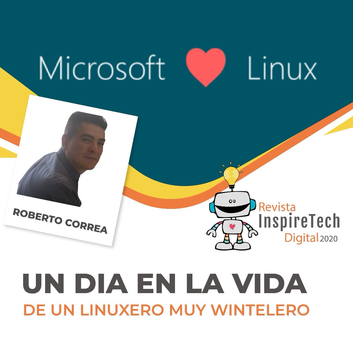 Sabes cómo es el día de un linuxero muy wintelero? En esta edición <a href="/Roberto_Correa_/">Robert Correa</a>  (<a href="/elbigotedeti/">Elbigotedeti</a>) nos cuenta su día a día y como mezcla estas tecnologías para el desarrollo de sus labores.
Te invitamos a leer más en planupsoft.com/inspiretech-di…)
 #Tecnologia #Bienestar #evento