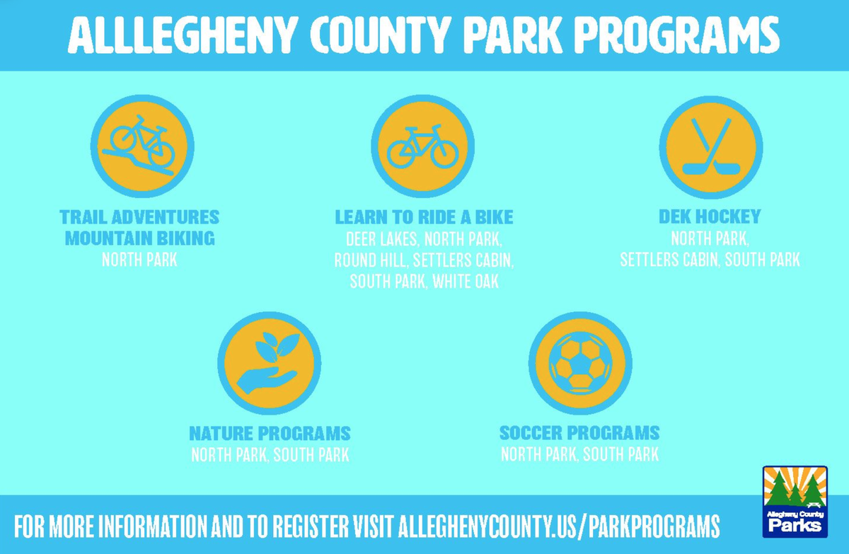 alleghenycounty.us/parkprograms

#pittsburgh #parent #pgh #pghparent #pghparentmag #city #online #magazine #local #media #article #read #kids #children #parenting #parents #family #families
