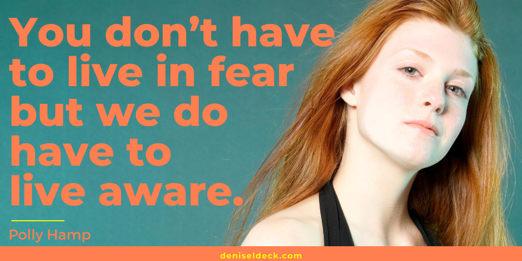 DeniseLDeck's tweet photo. You don’t have to live in fear but we do have to live aware.
#courage #abuse #ptsd #trauma #violence https://t.co/GXaY7MRPAw