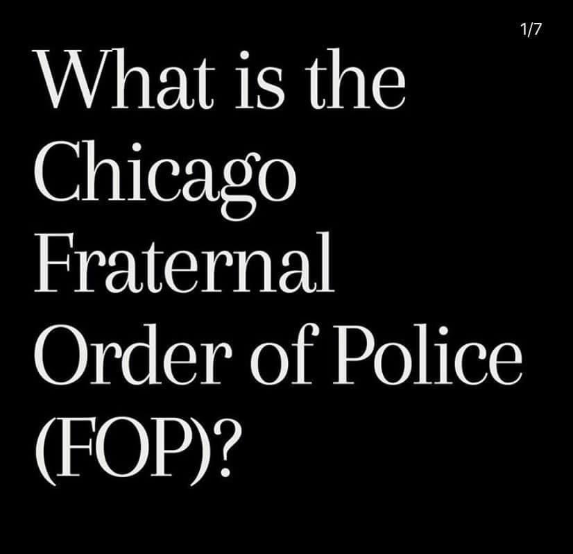 As for those without direct private campus police forces, we’re still demanding that any and all ties to CPD and FOP be cut asapHere’s some basics about FOP4a/
