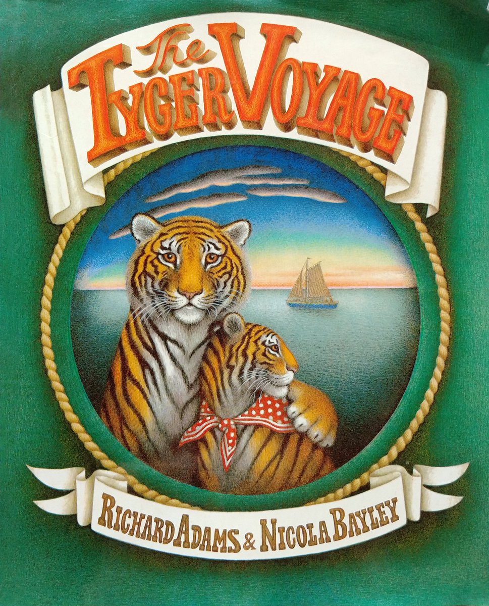 51. The Tyger VoyageFrom the man who brought you Watership Down and Shardik, a Victorian tale of a father-son voyage (they are Tigers)No horrifying animal deaths but there is an element of the occultNewer versions have replaced the g-word with the preferred "Vistani"