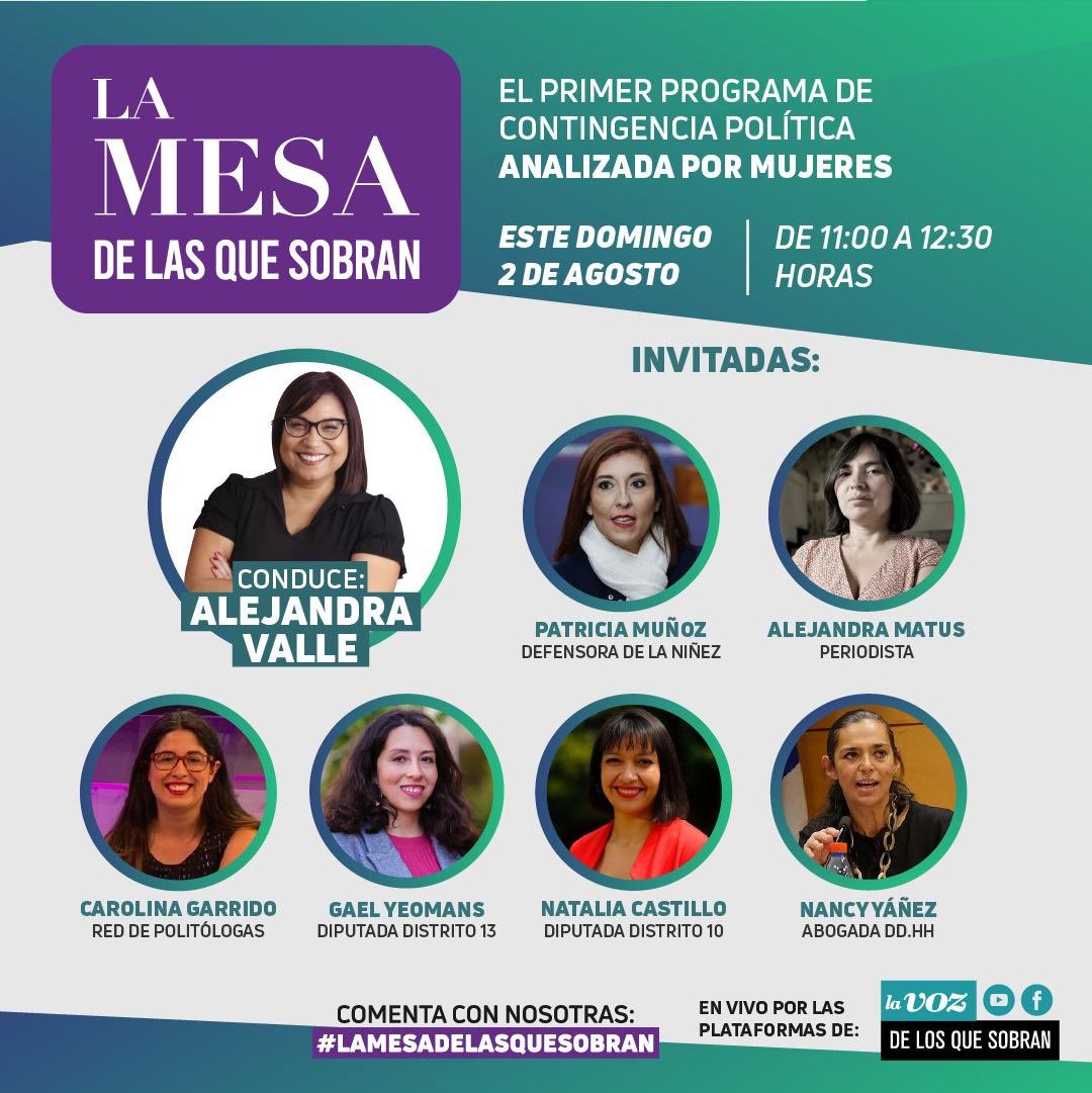 IgnacioAchurra's tweet photo. Tremendo panel para mañana domingo en “La mesa de las que sobran” ¡Imperdible! https://t.co/ReV43vDbFK