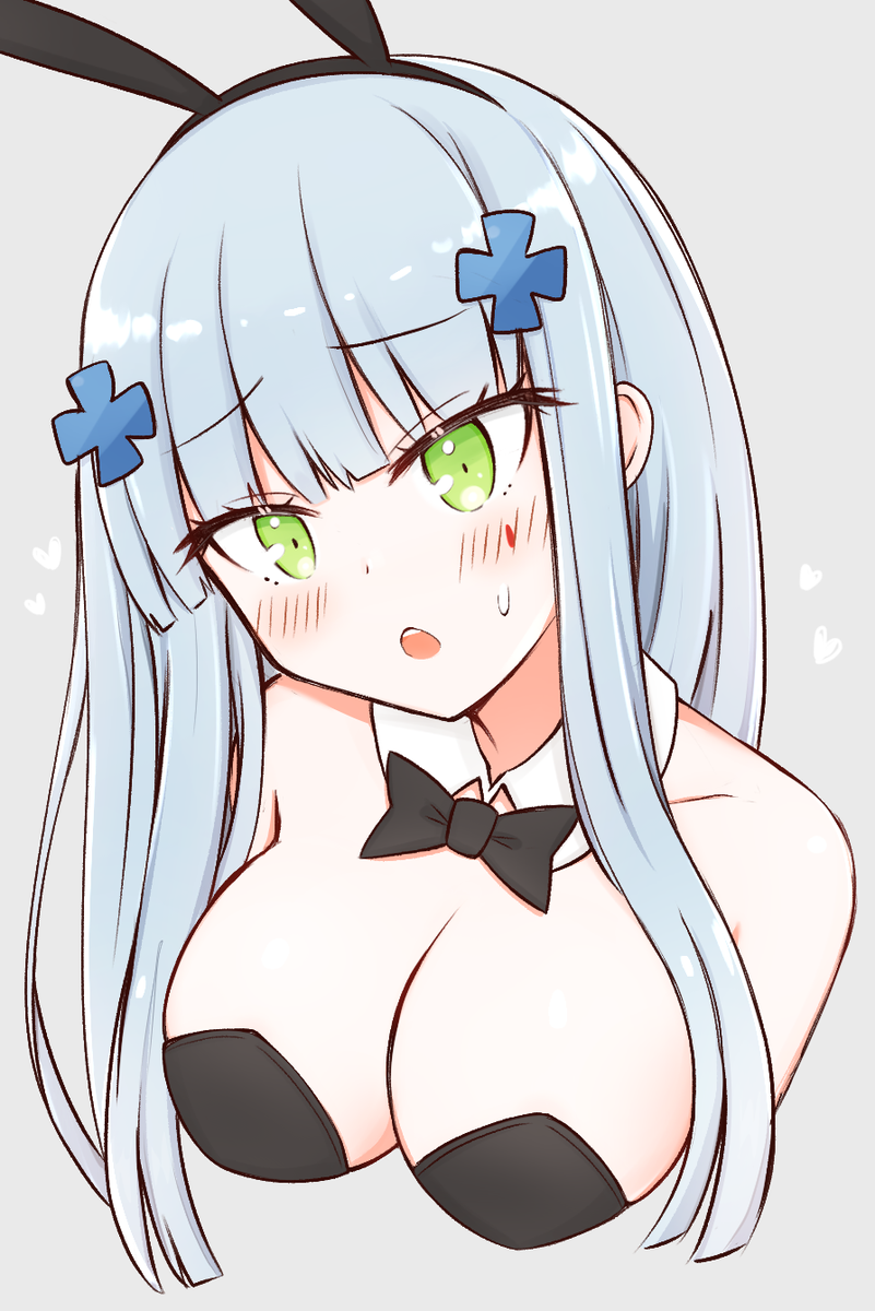 HK416(少女前線|ドルフロ) 「#バニーの日 
バニー416を描くと健康になれます。 」|秋果のイラスト