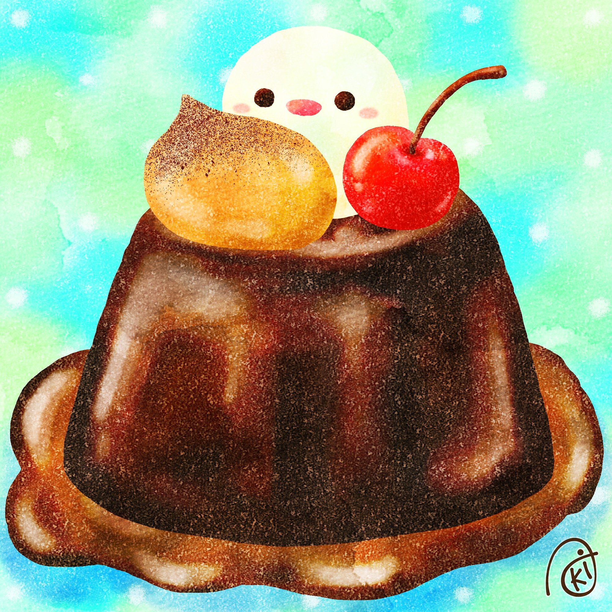 Aki コーヒーゼリー イラスト お絵描き 文鳥 コーヒーゼリー T Co Wmn4r06kt2 Twitter