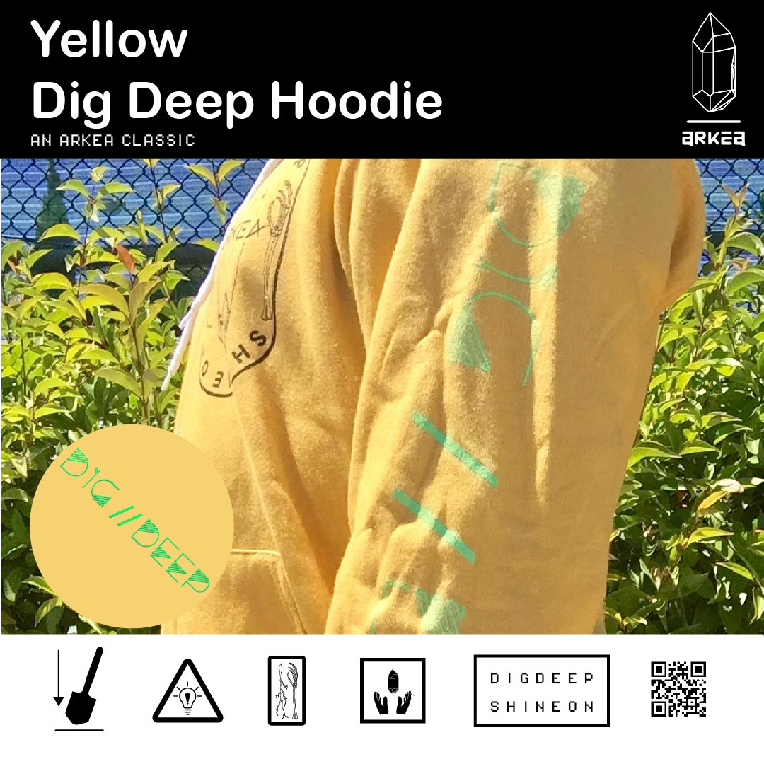 If you haven't picked one up yet grab yourself a Dig Deep Hoodie  
arkea.shop/collections/ga…