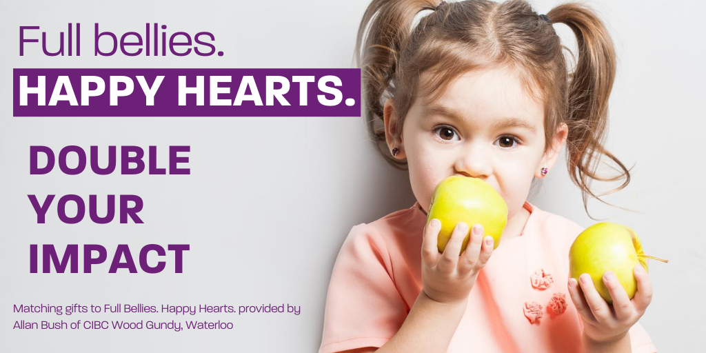 FoodBankWatReg's tweet photo. Thanks to @allanbushCIBC, you can double your impact when you donate to The Food Bank this summer! Until August 31, Allan is matching gifts to the Full Bellies. Happy Hearts. 1/2 million meal challenge. Double your impact by donating today at https://t.co/idxO8QL3M1. #FeedWR https://t.co/nbRvmom7nn