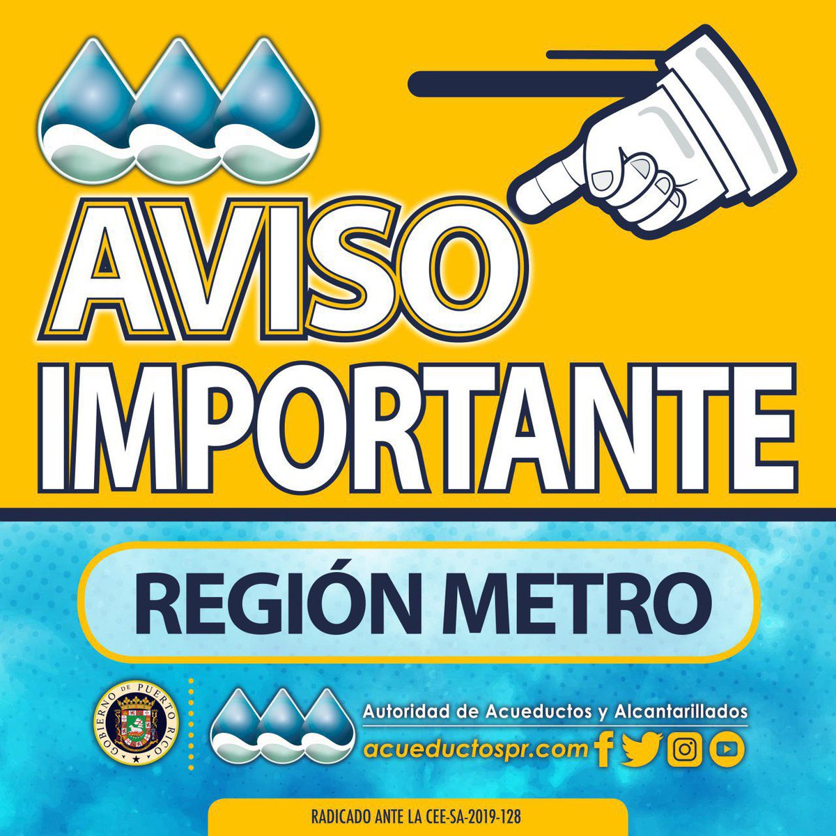 AcueductosPR's tweet photo. [Ahora] Informamos que la estación de bombas #Morcelo en el municipio de #SanJuan comenzó a operar y se encuentra en proceso de recuperación el servicio de #AguaPotable para residentes que se sirven de este sistema. #RegiónMetro https://t.co/7h0JQZubCM