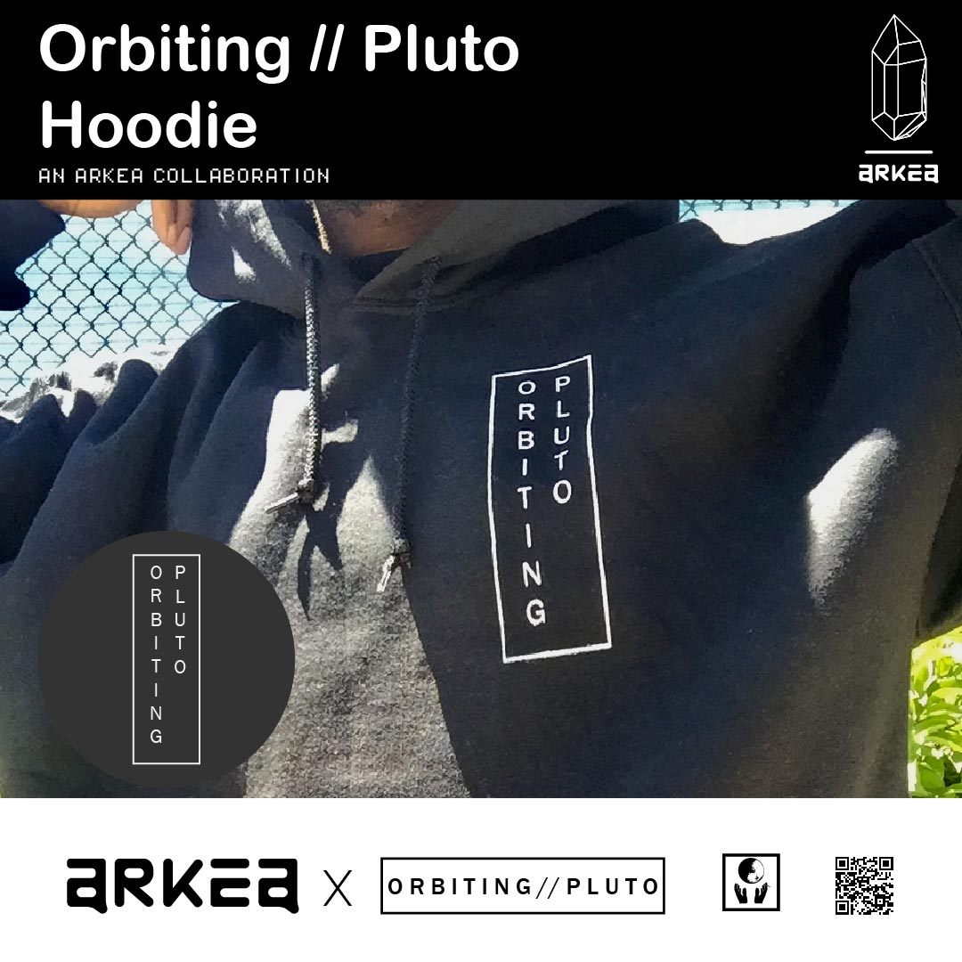 Arkea X <a href="/0rbiting_pluto/">Orbiting Pluto</a> Hoodie 
arkea.shop/collections/or…