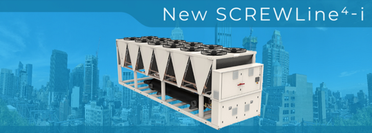JARNmagazine's tweet photo. Clivet's new SCREWLine4-i (WDAT-iK4) series is the new air-cooled liquid chiller for outdoor installation, with R513A refrigerant, and inverter screw compressor. The series is available with two energy versions Excellence (EXC) and Premium (PRM). 
https://t.co/ADQwTPJxta https://t.co/GQnezTQgfP