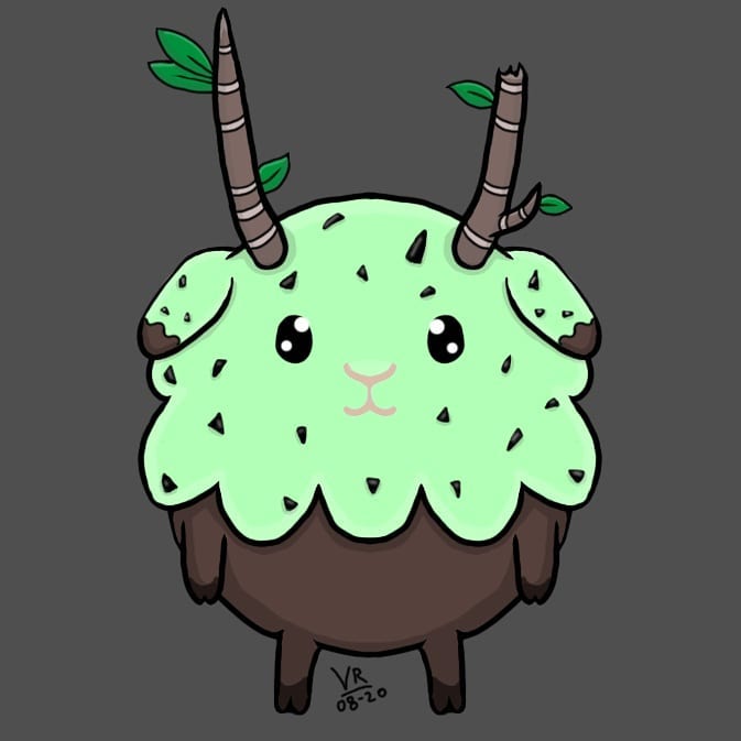VenomRaptor09's tweet photo. I drew a Clomper for some reason. I named him Minty for obvious reasons.

#Ooblets #OobletsGame #OobletsFanart #Art #FanArt #VideoGame #Clomper https://t.co/uDBW1buJLM