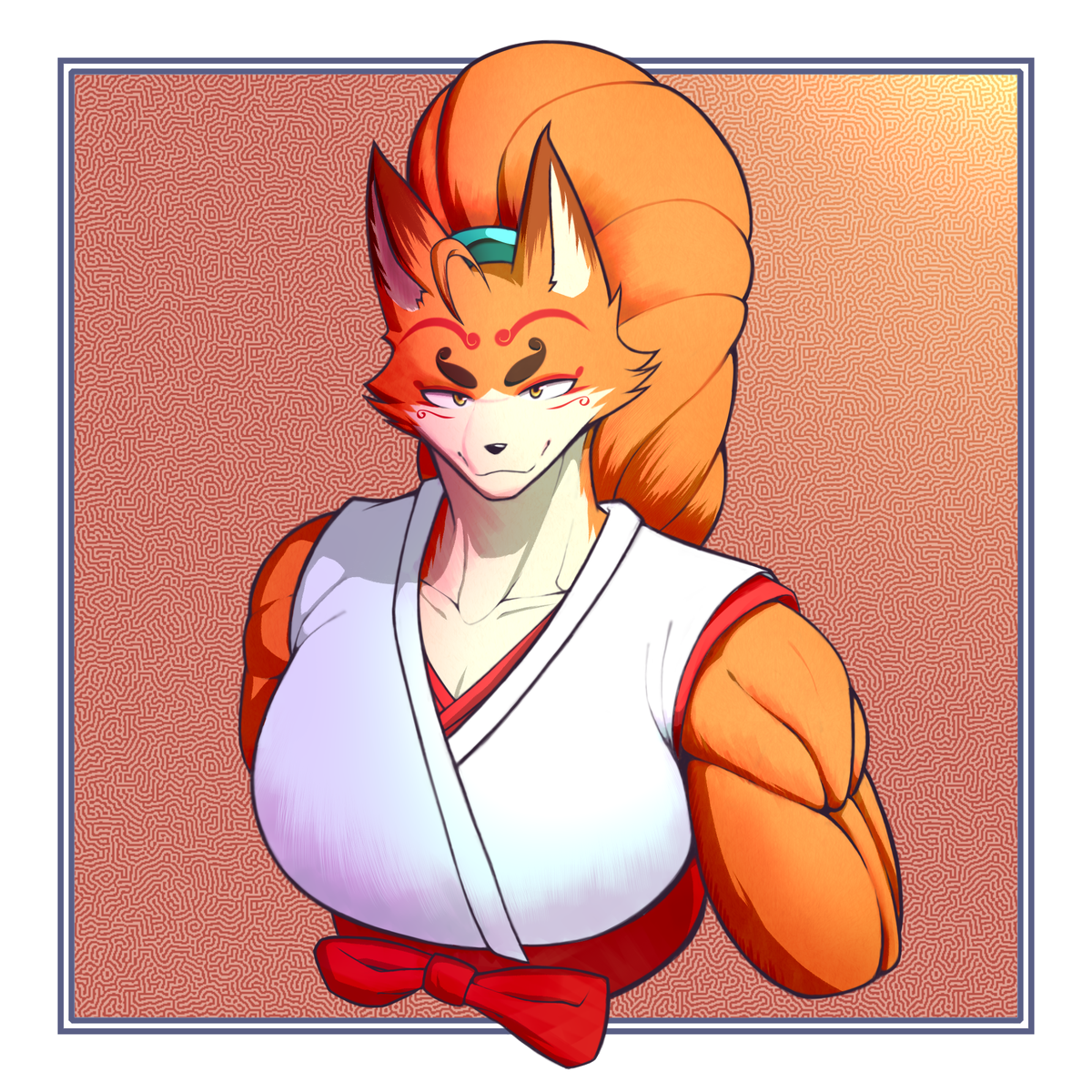 foxhawxart's tweet photo. New character🦊
Wanted to try out a new way of rendering and mixed some soft shading, painting textures and cel shading together.
#artistsontwitter #mesukemo #kemono #furryart #メスケモ https://t.co/E9oqytqI2s