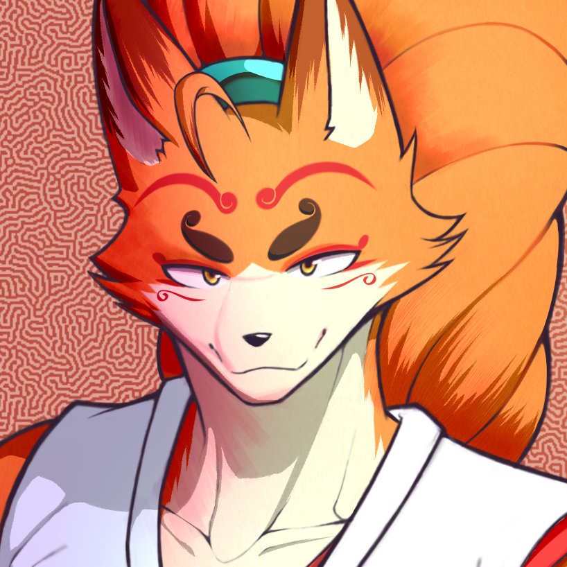 foxhawxart's tweet photo. New character🦊
Wanted to try out a new way of rendering and mixed some soft shading, painting textures and cel shading together.
#artistsontwitter #mesukemo #kemono #furryart #メスケモ https://t.co/E9oqytqI2s