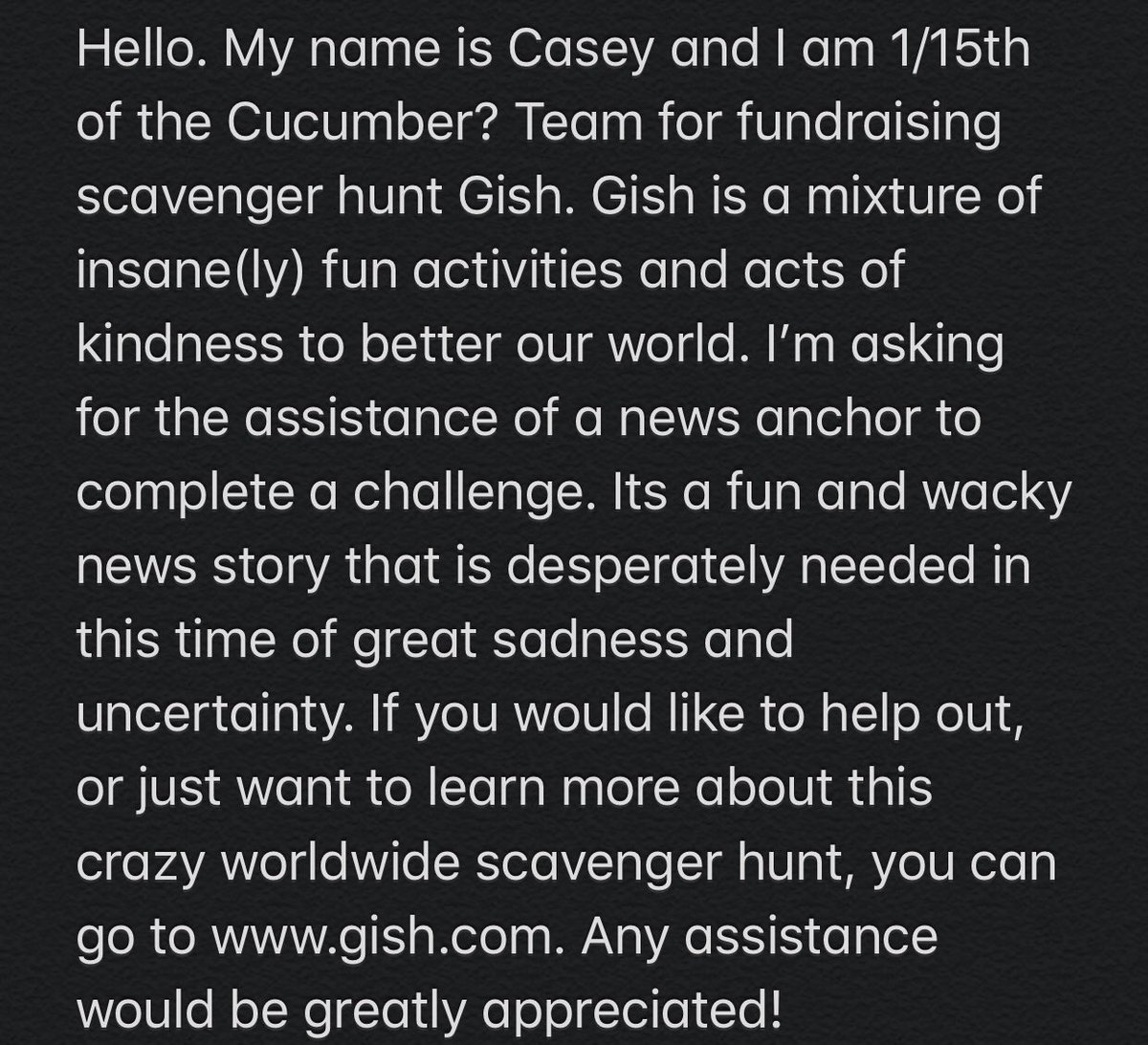 tttrendy86's tweet photo. DFW reporters, I’m looking for a little help to do a story on a really cool charity scavenger hunt! Details in pics! Thanks! 😀 https://t.co/40niPhqeQd  @StevenDialFox4 @DavidSchechter @wfaaizzy @DeborahNBC5 @AlannaNBC5 @LiliNBC5 @LauraHarrisNBC5 https://t.co/R2mzycLHyl