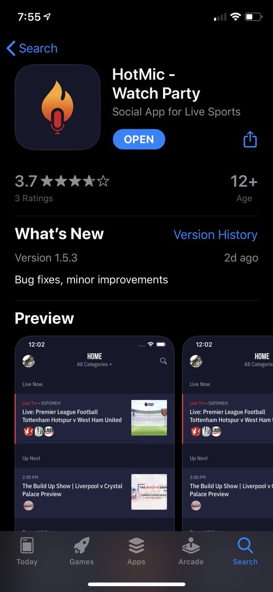 First, you need to download the  @HotMicInc app. You can find it in any App Store and I have attached a screenshot of what the app will look like in this tweet. Once downloaded, create a profile and you can become a viewer to any livestream podcast on the platform!