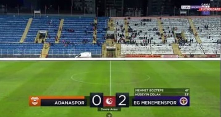 433AdanaDemir's tweet photo. İki tribün arasında fark var diyorlar bence haklılar 🤪
#DemirsporSüperLige https://t.co/ruHhbKKfJE