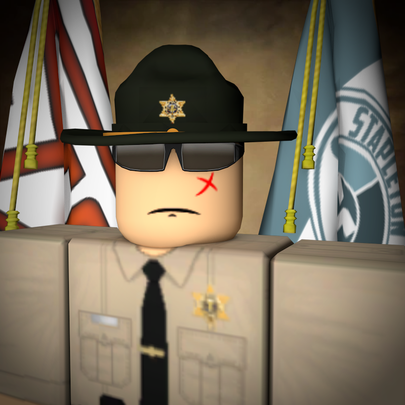 Stapleton County Sheriff S Office On Twitter Congratulations To Deputy First Class Dyingglock On Being July S Deputy Of The Month He Has Made Such An Amazing Contribution To His Unit Truly Going Beyond - roblox sheriff hat